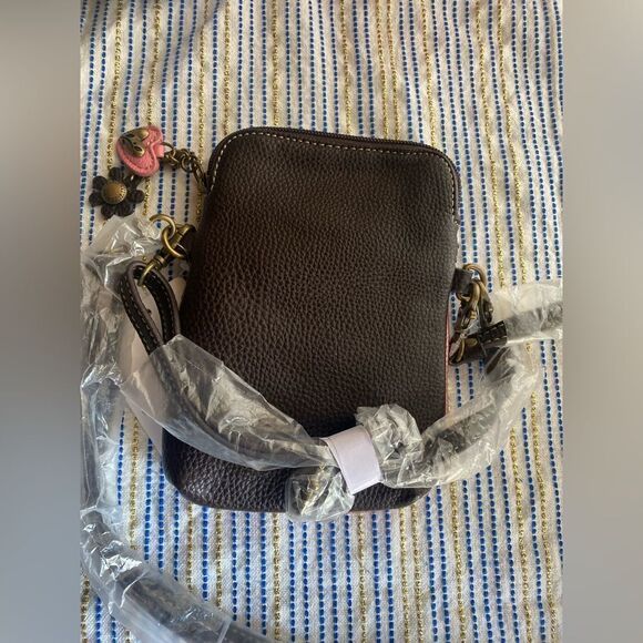 NEW CHALA  UNICORN PINK CELL PHONE CROSSBODY PURSE ADJUSTABLE STRAP - Picture 4 of 13